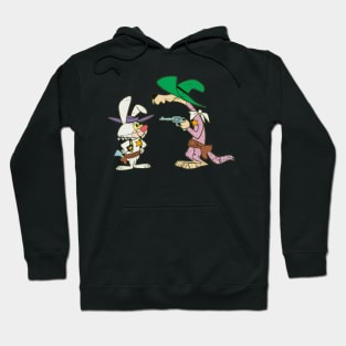 Distressed Ricochet Rabbit and Droop-a-Long Hoodie